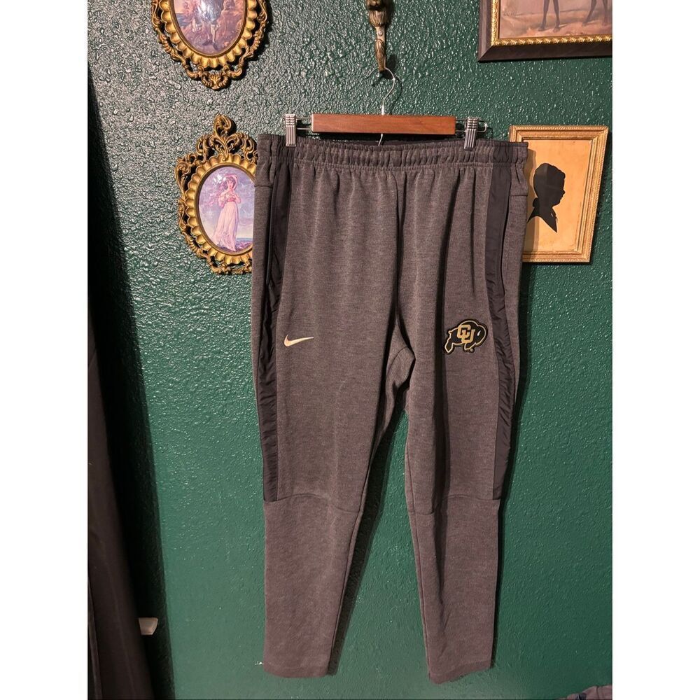 Nike University Of Colorado Sweats Joggers Size Large